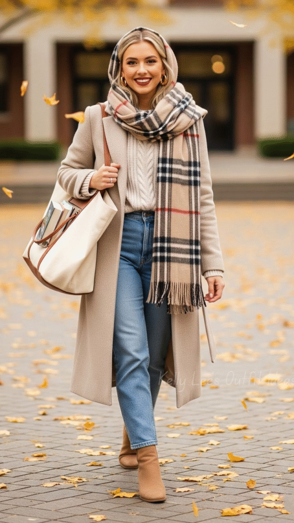 The Cozy Casual Jeans Look winter outfit idea