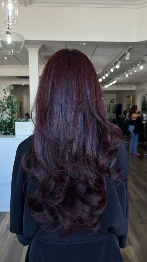 Cherry Cola winter hair color